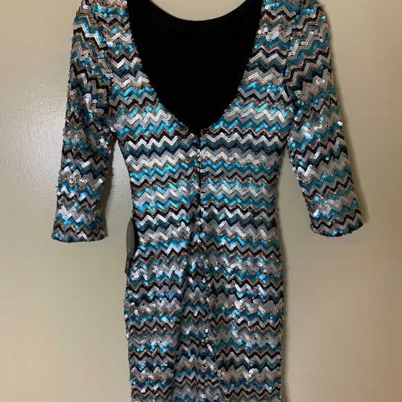 NWT // As U Wish Sequin Dress - Picture 5 of 5